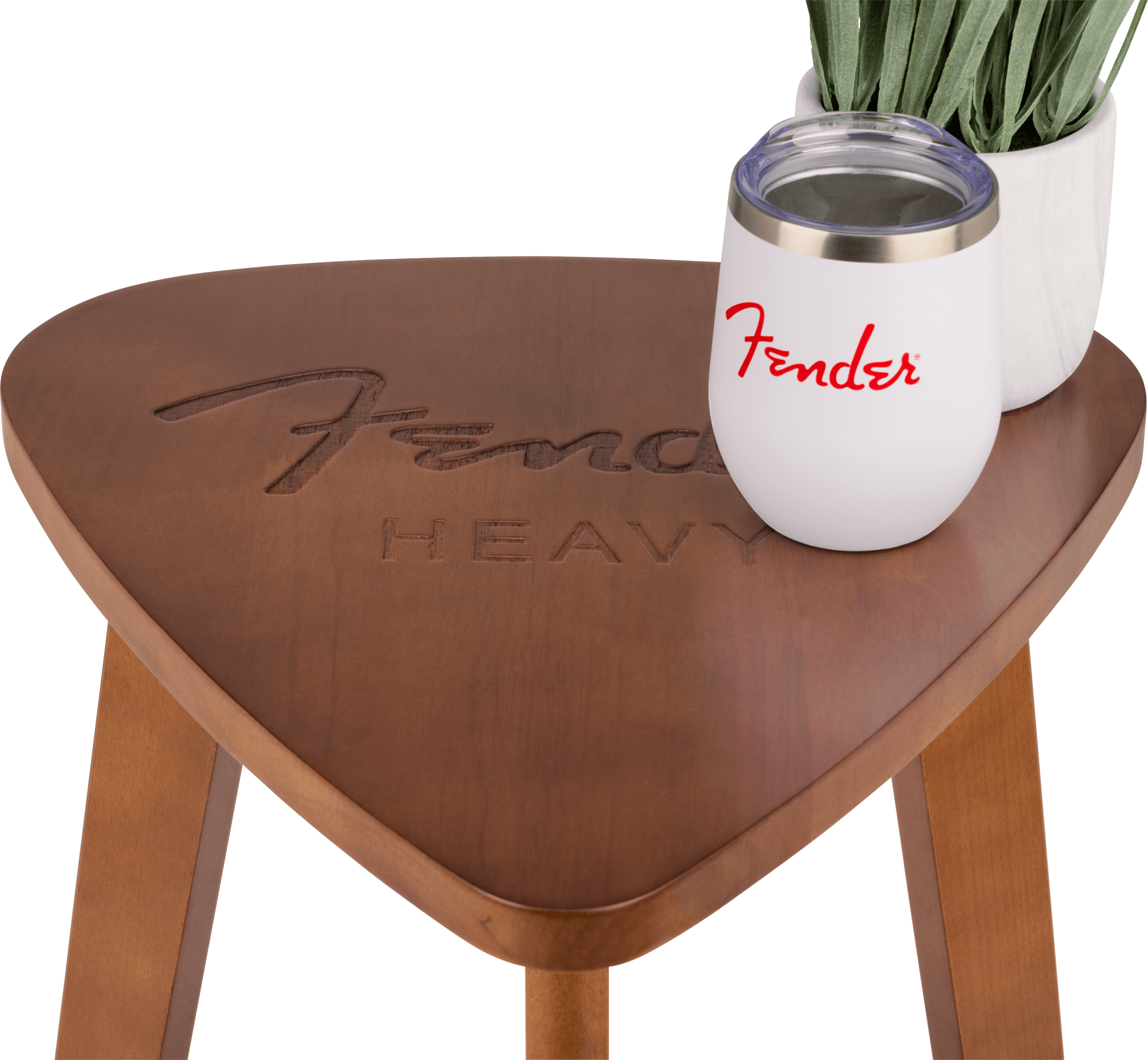 Fender™ Pick-Shaped End Table