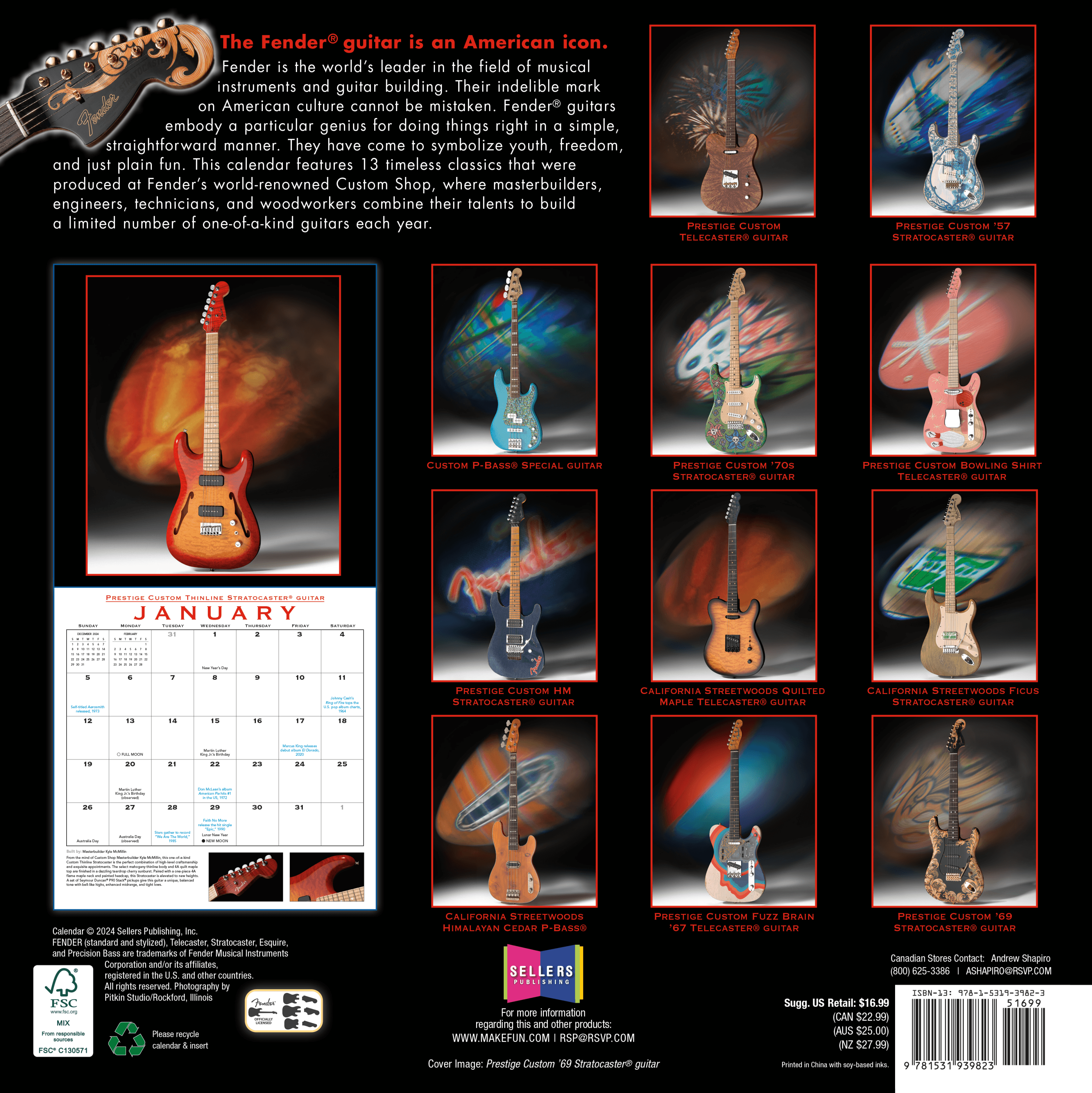 The Vintage Guitar Calendar 1998～2001 m20290906799_3.jpg