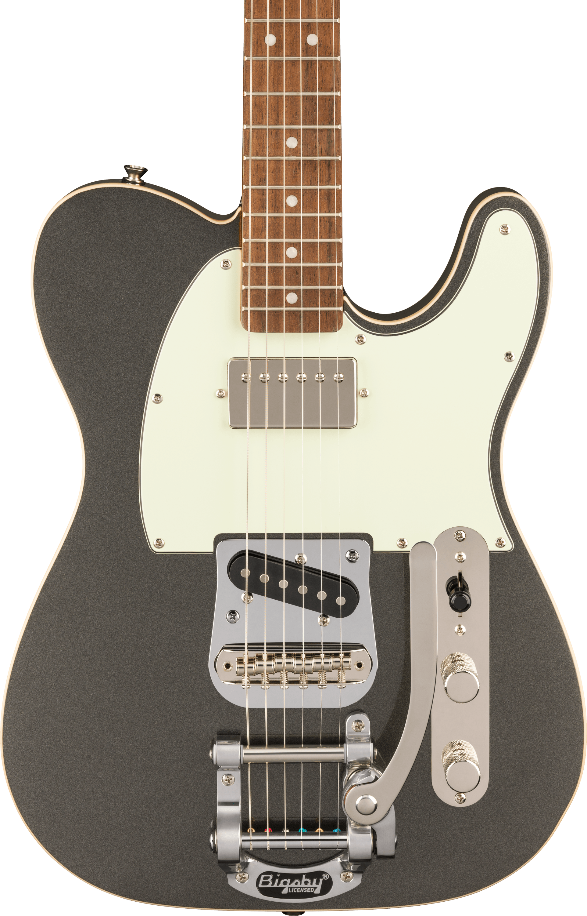 ギター Fender Telecaster Bigsby 2022 2022 Fender Limited Traditional II Telecaster Black w/Bigsby