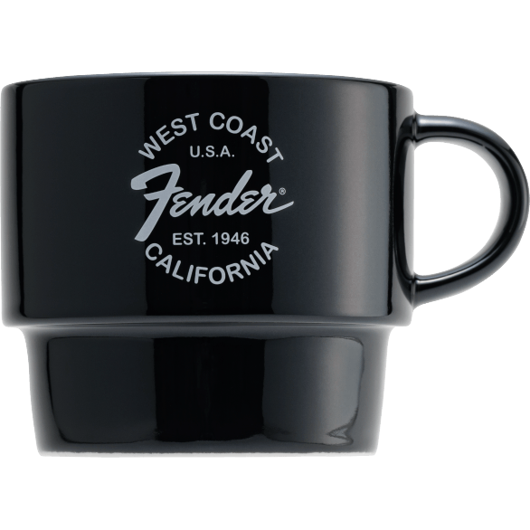 Fender® West Coast Logo Mug Lifestyle