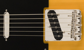 Fender designed Alnico pickups of the left-handed Squier Classic Vibe '50s Telecaster