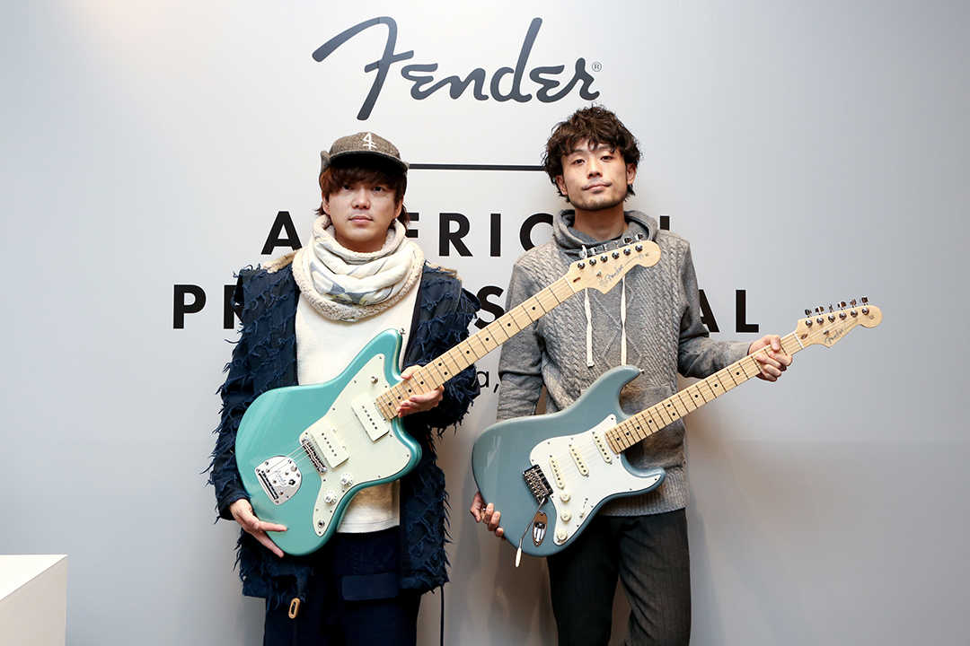 金廣真悟 渡邊幸一 グッドモーニングアメリカ Fender 金廣真悟 渡邊幸一 グッドモーニングアメリカ Fender