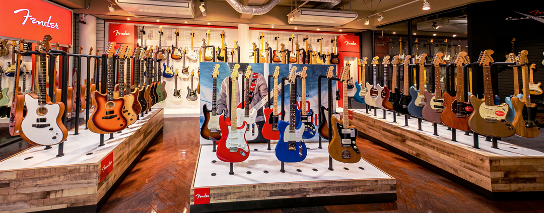 FENDER SHOP in MIKI GAKKI AMERICAMURA